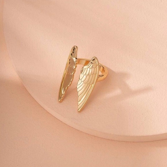 3/$33 Gold Wings Ring - Picture 2 of 6